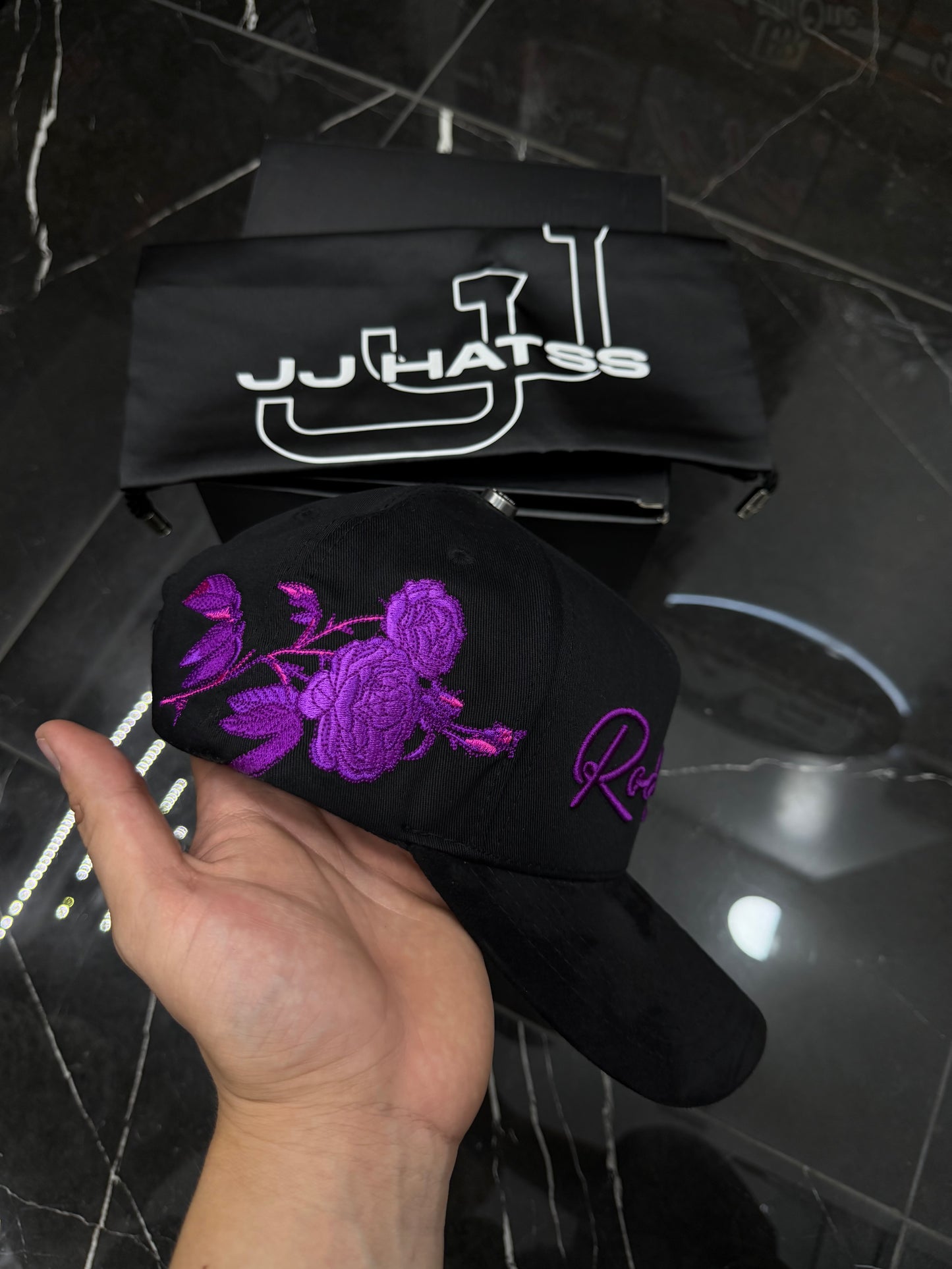 Jj hats rockstar morado
