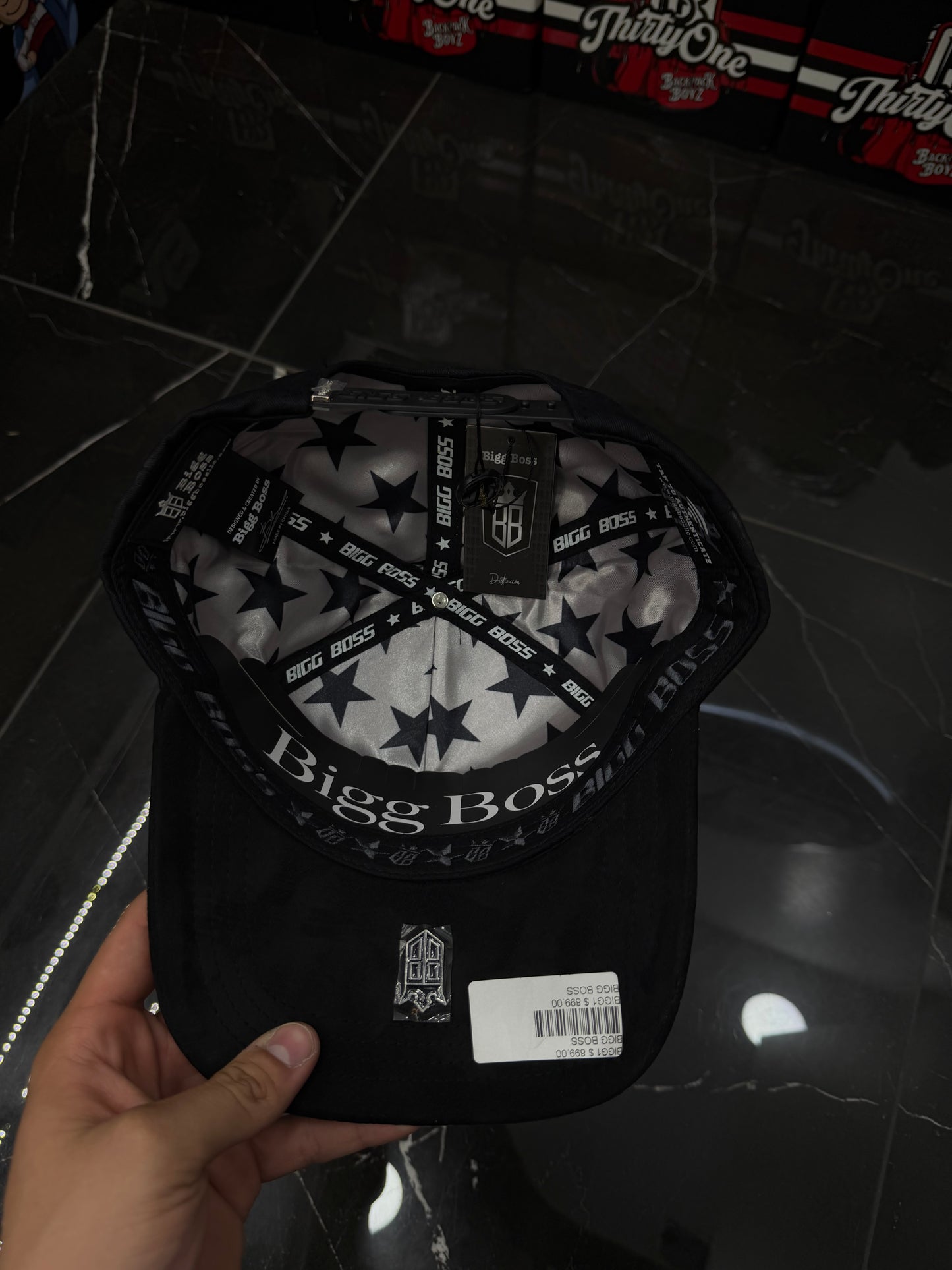 BIGG boss amiri placa metal
