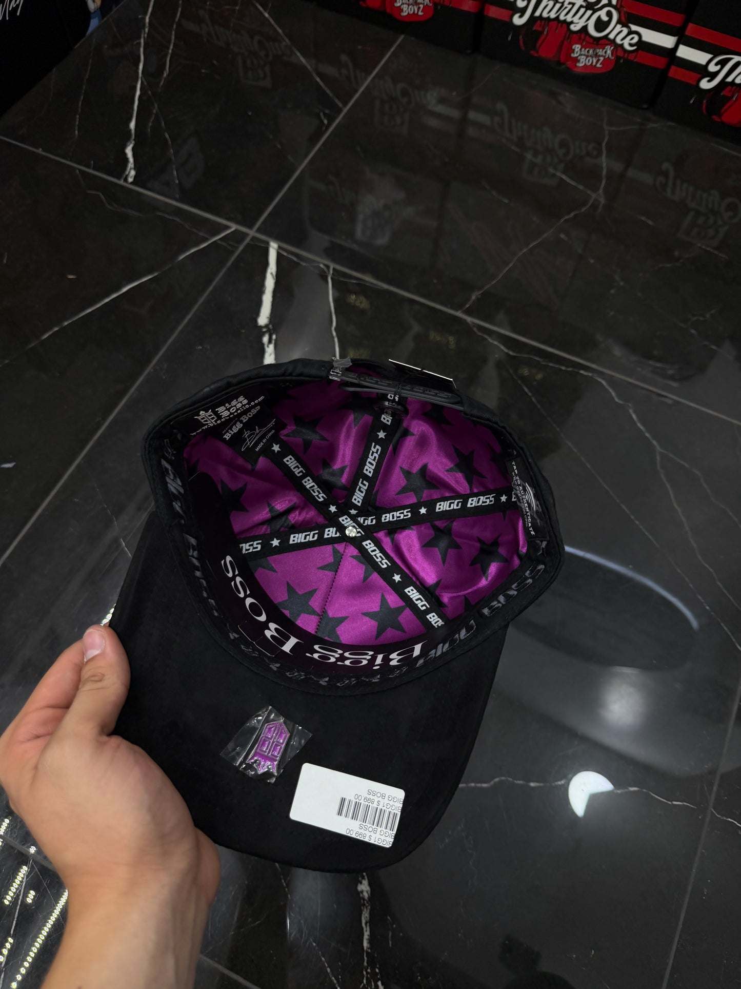 BIGG boss amiri placa morado