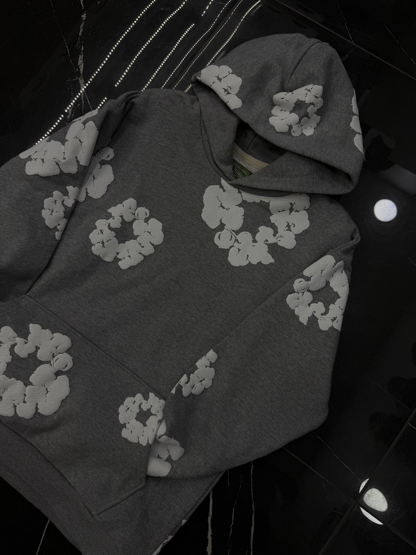 Denim tears hoodie grey