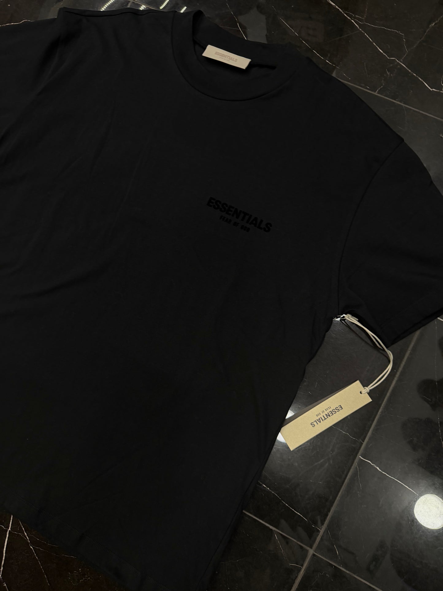 Essentials playera Black