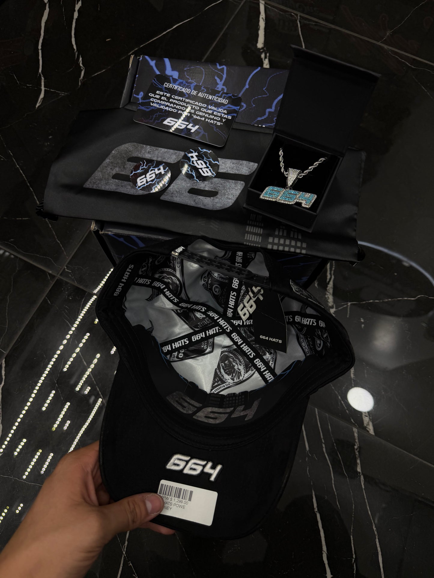 664 hats power and money