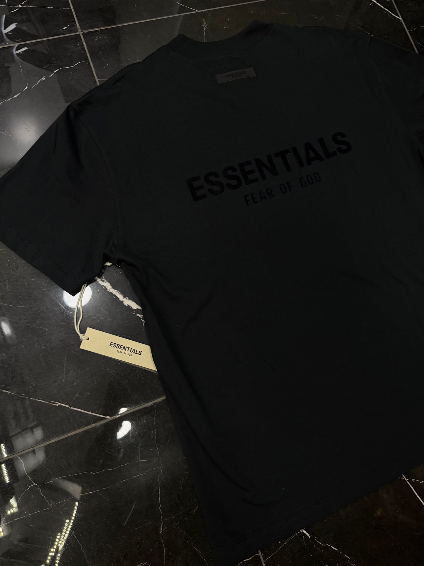 Essentials playera Black