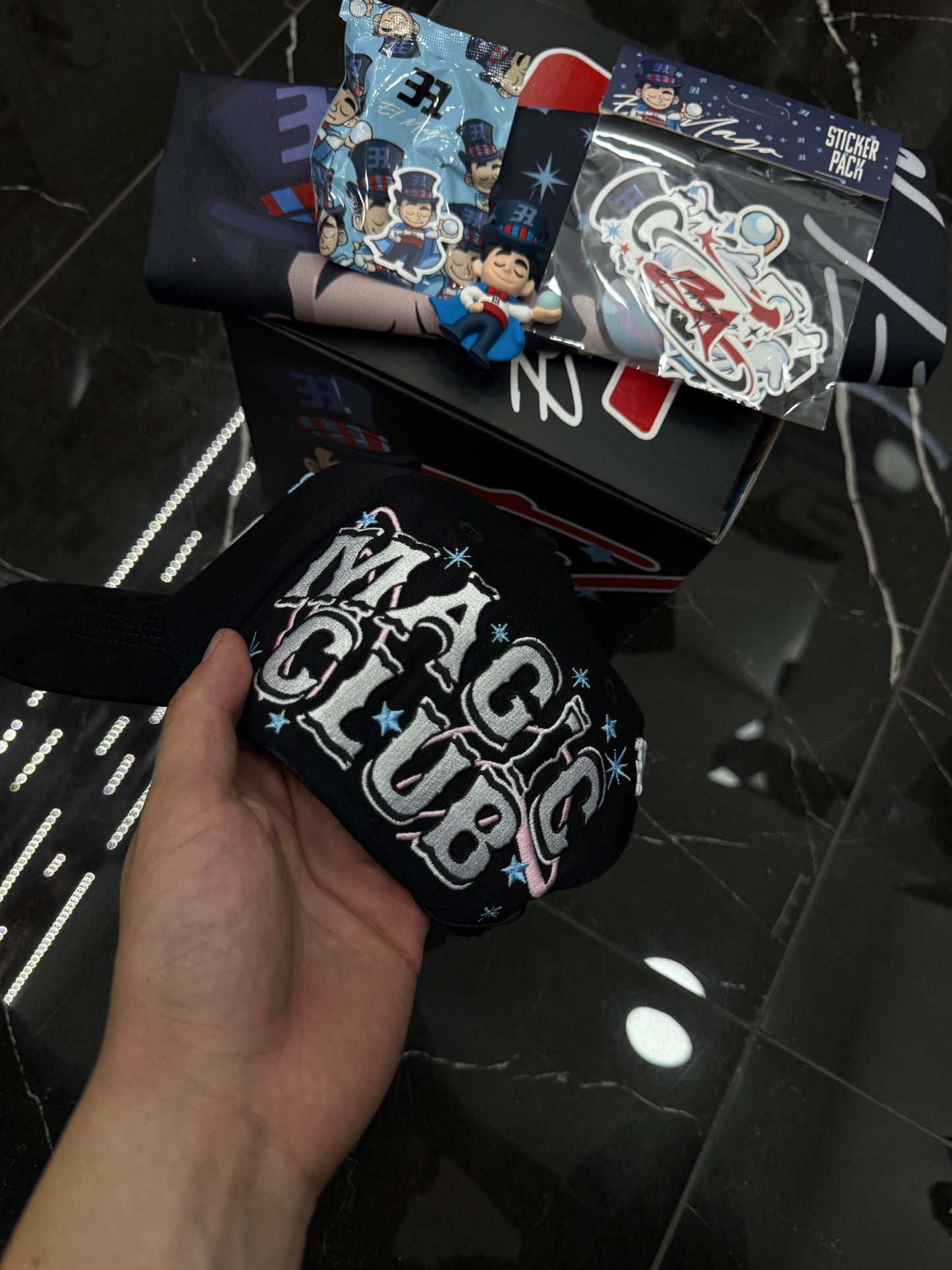 31 Hats mago Azul