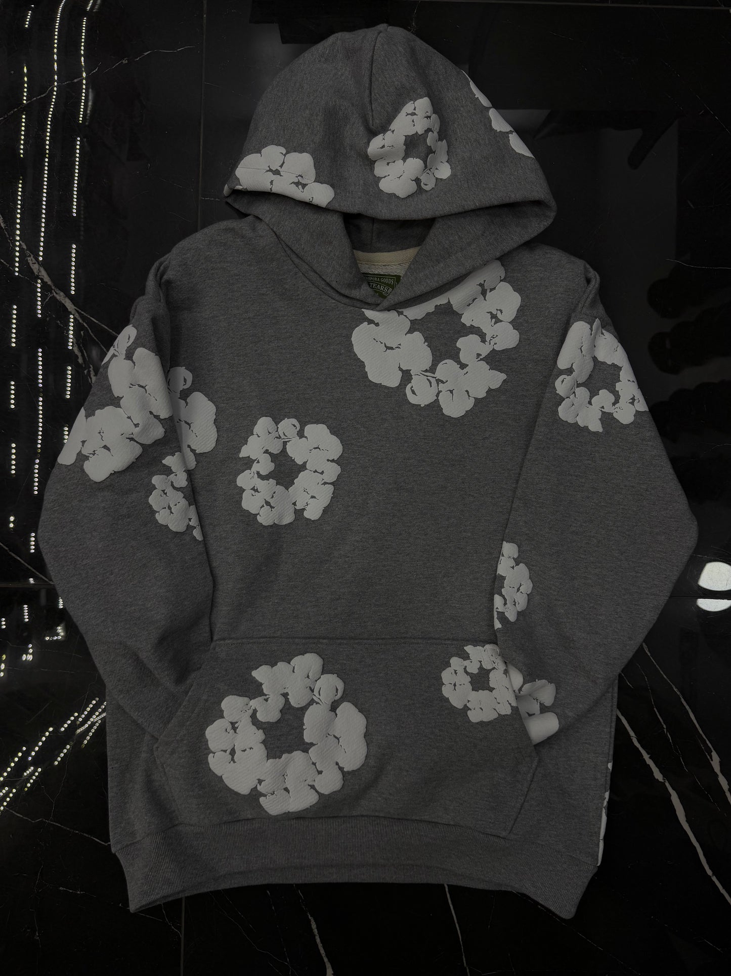 Denim tears hoodie grey