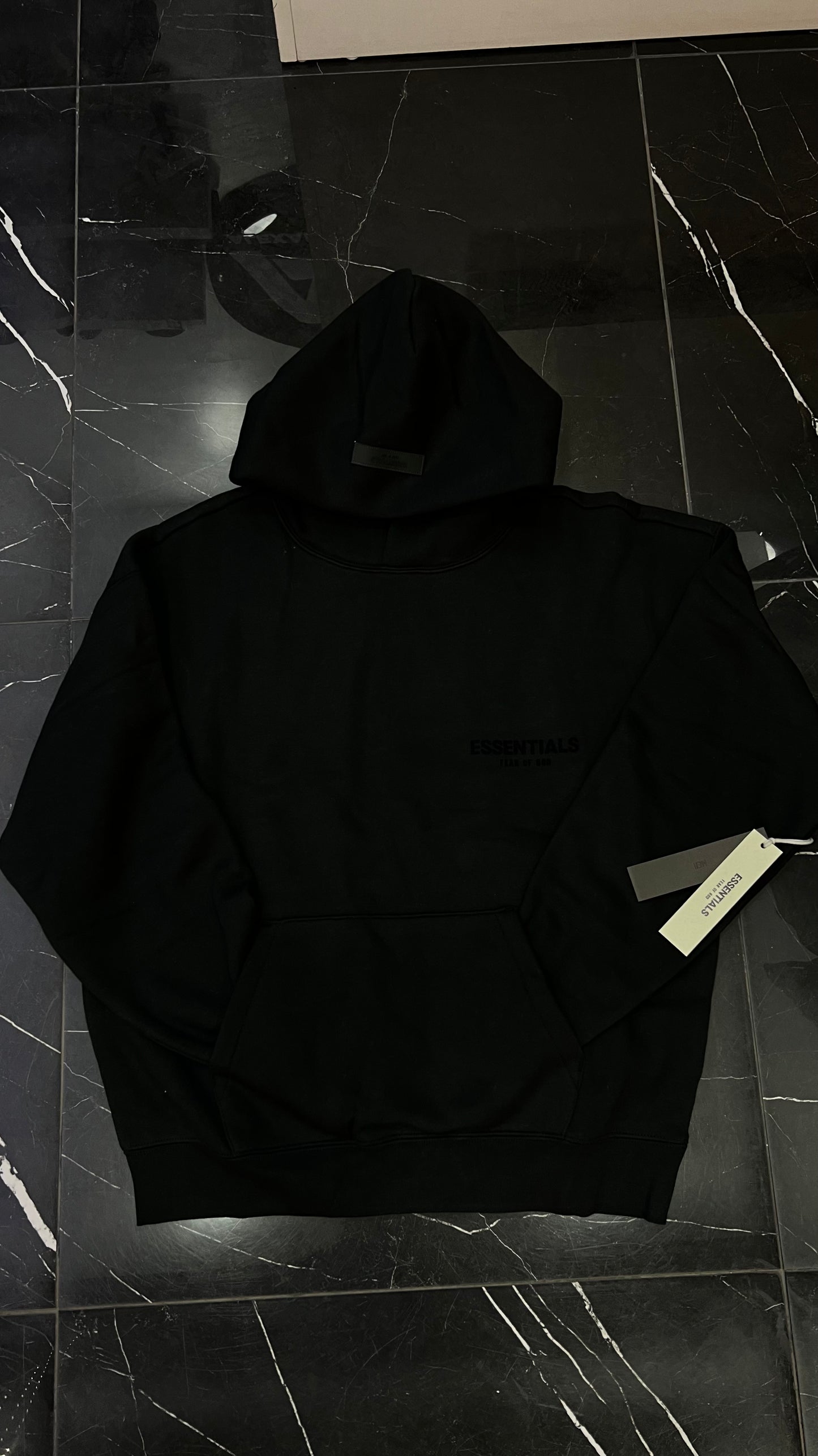 Sudadera Essentials Negro